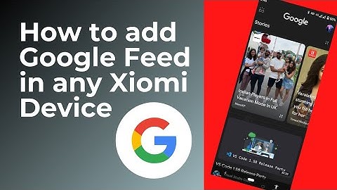 How to on google feed in miui system launcher | miui mai google discover kaise enable kare