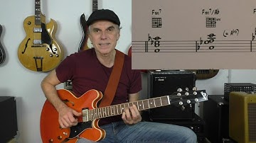 Chord Studies - Drop 2 Voicings (Top 4 Strings)