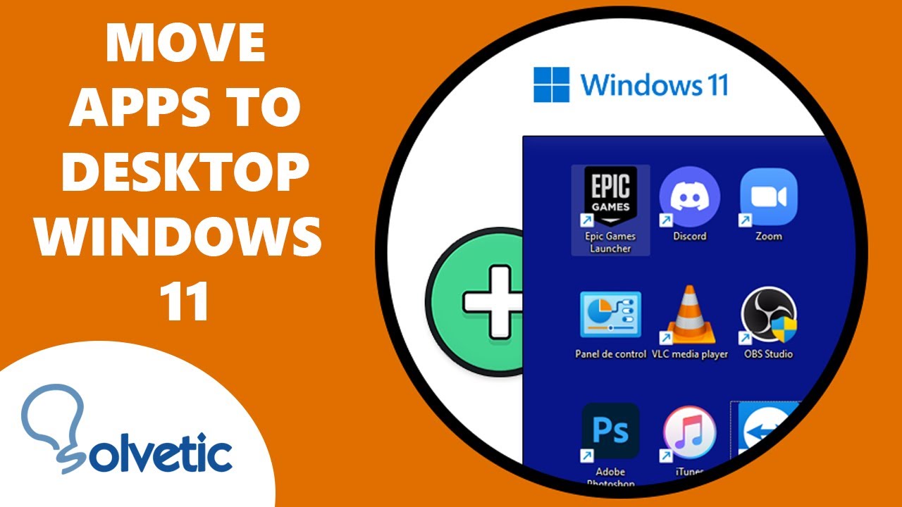 How To Move APPS To Desktop In Windows 11 YouTube