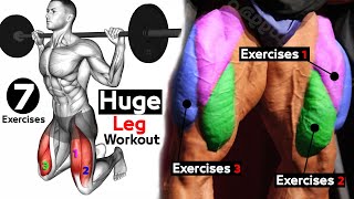 10 MIN LEG WORKOUT Exercises -  Thighs, Booty, hamstring,Quadriceps