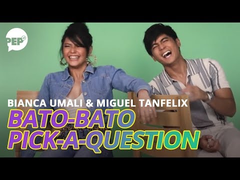 Bianca Umali Helps Miguel Tanfelix Reveal His Funniest, Darkest Secret | PEP Challenge