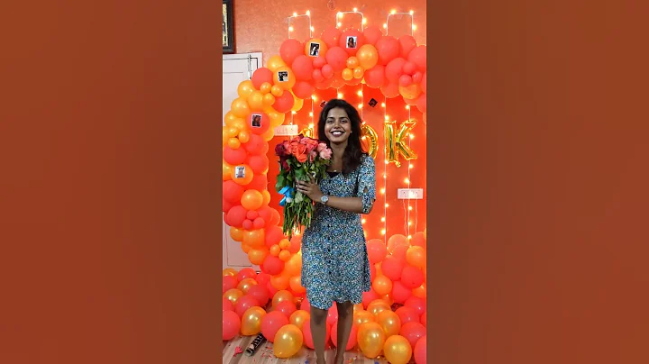 We hit 100k subscribers💥Thank you all for this💯Full video link in comment #shorts #happy #surprise