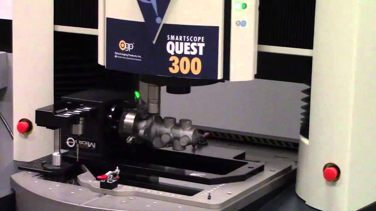 SmartScope® Quest™ 300 by Optical Gaging Products YouTube