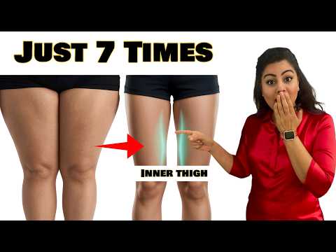 Do This 7 Times — Burn Thigh Fat & Get Slimmer Legs In 14 Days (No Jumping, No Squats)