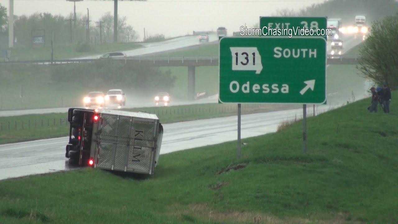 4/27/2014 Odessa, MO Storm Damage B-Roll