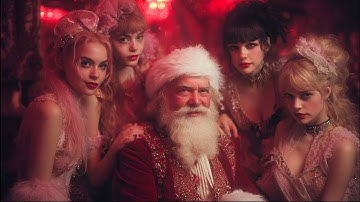 SANTA HAS FUN IN THE RED SOLSTICE CLUB