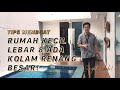 TIPS MEMBUAT RUMAH KECIL LEBAR 8 ADA KOLAM RENANG BESAR! SANGAT INDAH!