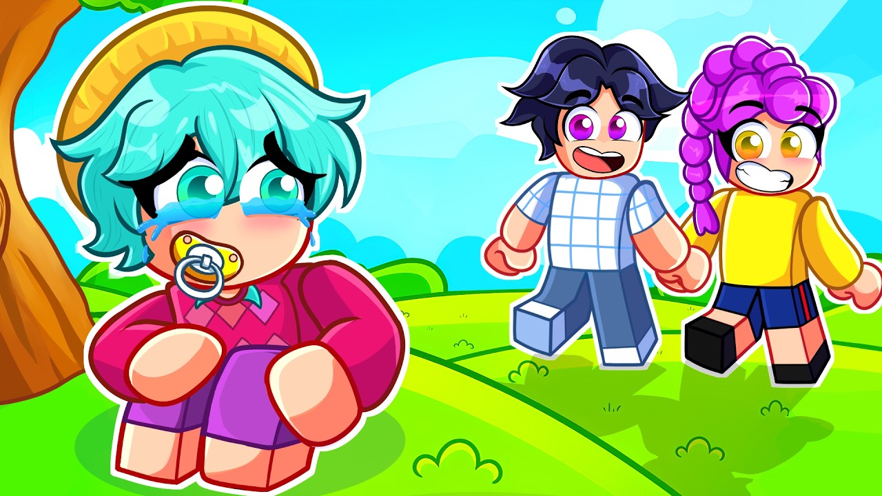 МАЛЫШ САДЖА, БРОШЕННЫЙ при РОЖДЕНИИ в Roblox…