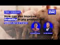 How can you improve livability in pig production? - Webinar Zinpro