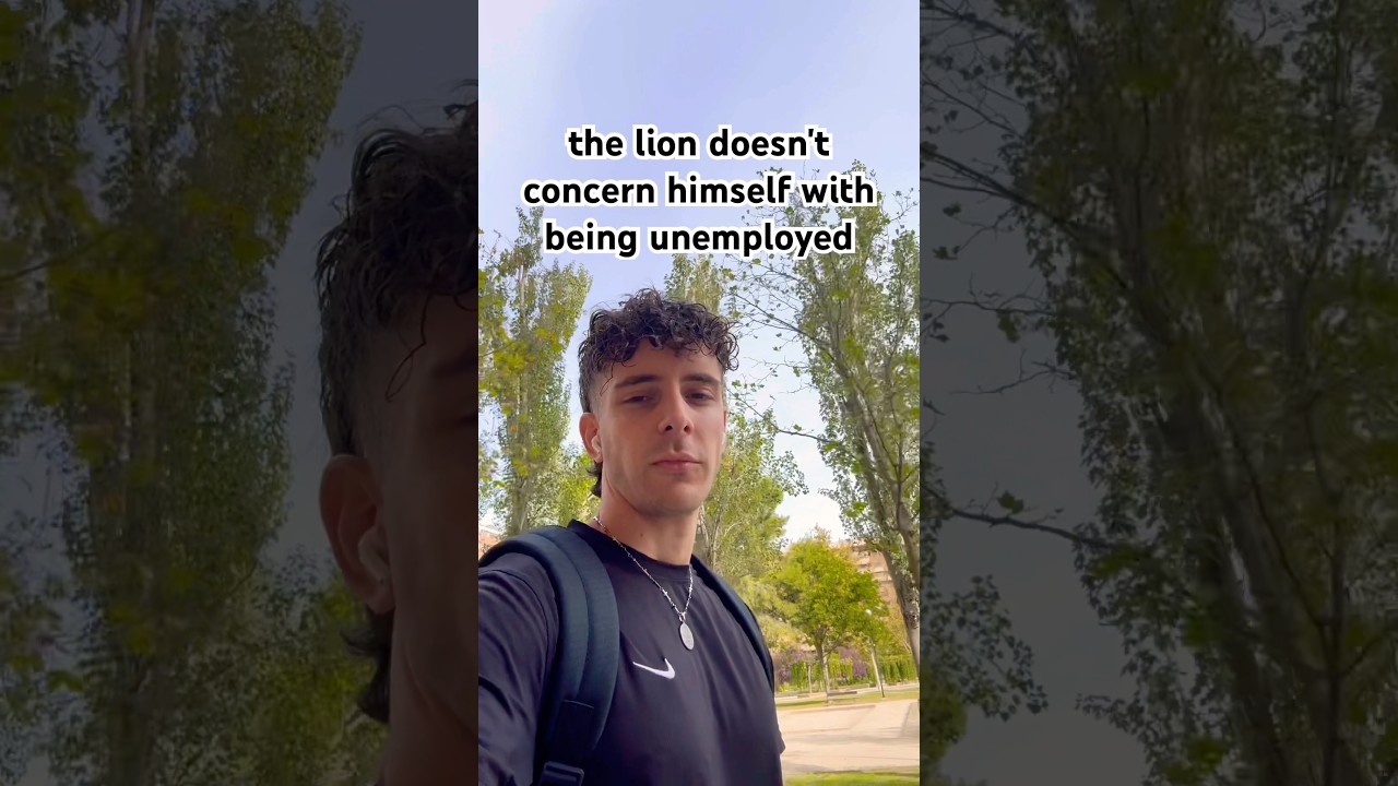 Unemployment is just a state of mind.