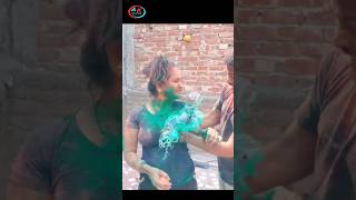 indian couples pestival holi video WhatsApp status #shortstus#shorts