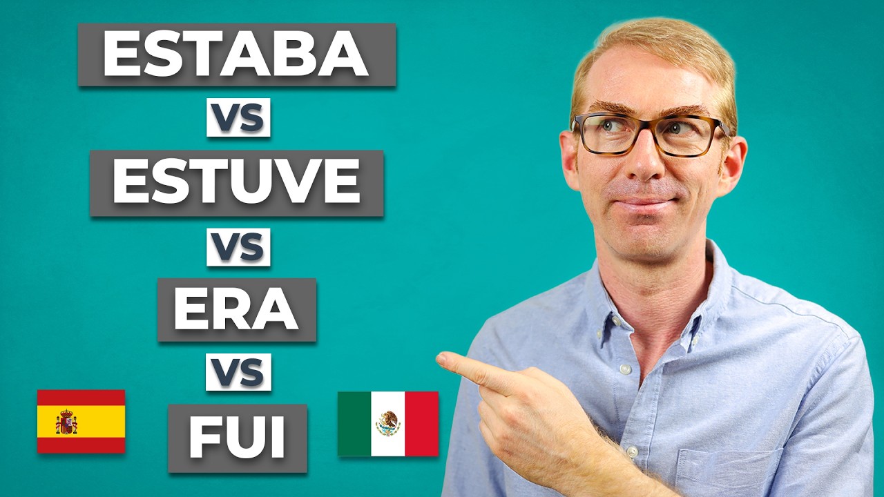 Estaba vs Estuve vs Era vs Fui: "I was" in Spanish