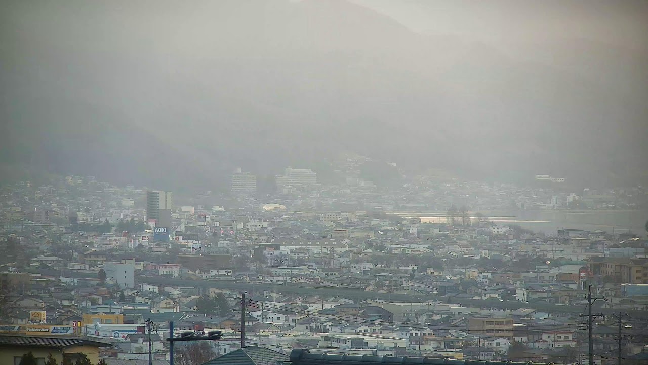 4K【LIVE】諏訪湖ライブカメラ2（自動巡回PTZ）Omiwatari & Lake Freezing Live Cam, Japan