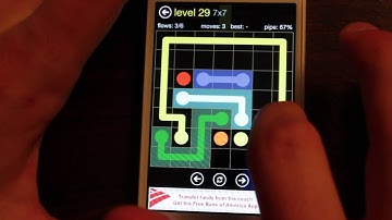 Flow - 7x7 Level 29 Walkthrough