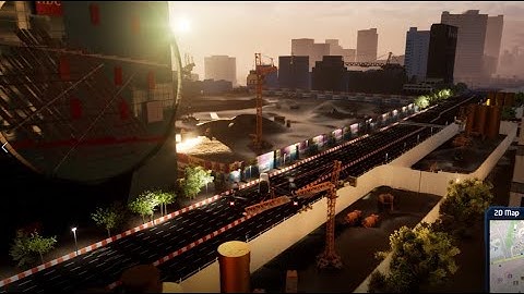 [모빌테크] 실감형 도시 디지털트윈 "레플리카 시티" - Realistic Digital Twin Service "Replica City" - 서울 강남 테헤란로