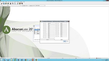 Setting up Abacus Accounting for Billing Part 1