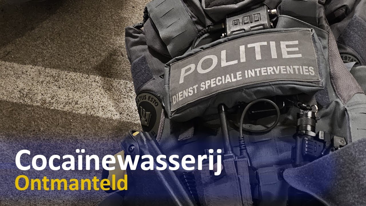 Politie | Cocaïnewasserij ontmanteld | Eenheid Landelijke Opsporing en Interventies