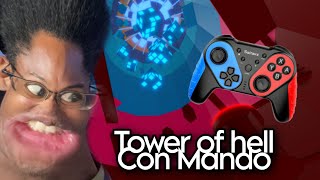 JUGANDO TOWER OF HELL CON MANDO DE SWITCH