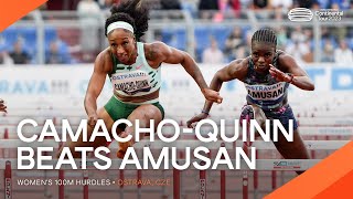 Camacho-Quinn wins 100m hurdles showdown | Continental Tour Gold 2023