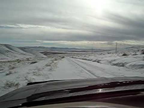 Lazy Day Driving In Nevada Snow Near Fairview Peak Youtube