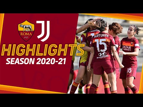 Roma 2 - 1 Juventus | Coppa Italia Femminile Highlights 2020-21