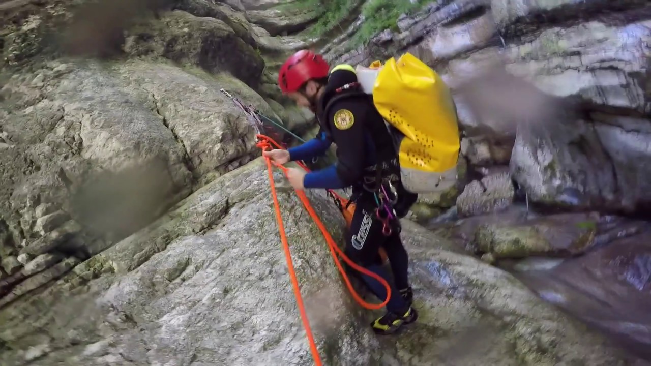 Canyoning - torrentismo  "Cunaz"