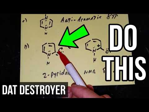 DAT Organic Chemistry: Hückel's Rule Explained | DAT Destroyer | OAT Destroyer | Dr. Jim Romano