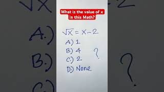 A Nice Square roots problems!  #maths #mathtricks #youtubeshorts