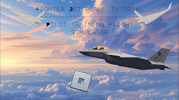 How to fly a fighter jet in Pilot training flight simulator.
