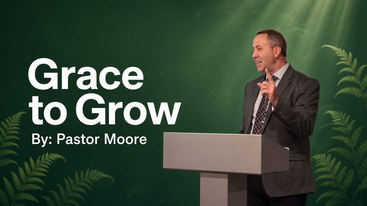 Pastor Charlie Moore - Grace to Grow | Church Online