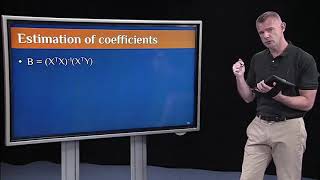 Lecture 11 - Multiple Regression (3/3): Estimation of coefficients