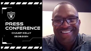 Raiders Live: Champ Kelly Presser - 5.8.24 | Raiders | NFL