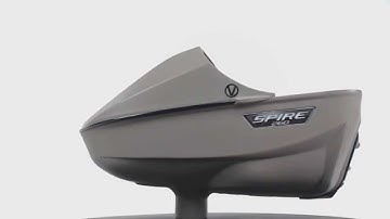 Virtue Spire 260 Paintball Loader Shell 360 View - FDE Flat Dark Earth