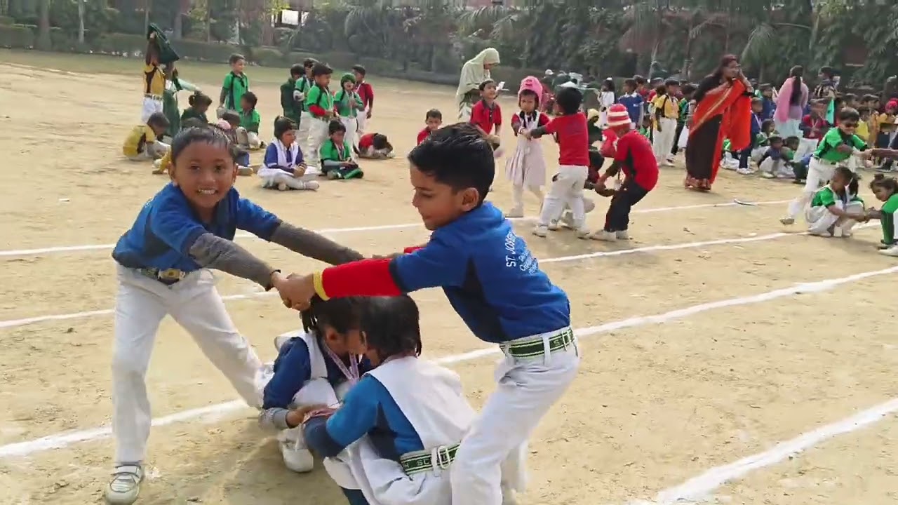 Sport event of Pre primary students St. Joseph School Kunda chausa Pratapgarh
