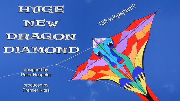 HQ Kites Eddy Dragon 27 Diamond Kite