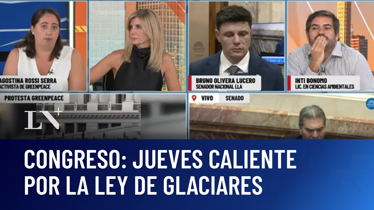 Proyecto de reforma de la ley de Glaciares: el Gobierno busca la media sanción en el Senado