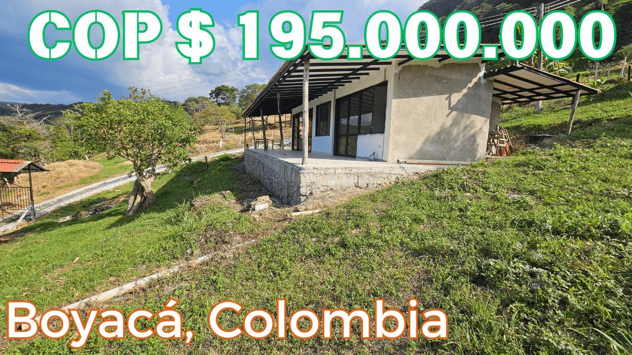 Cabaña en venta Moniquirá Boyacá | Colombia | ¡CONTÁCTANOS!