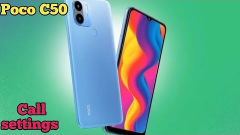 How To Smart Call Setting In Poco C50, Call Setting In Poco C50, How To Call Forward In Poco C50
