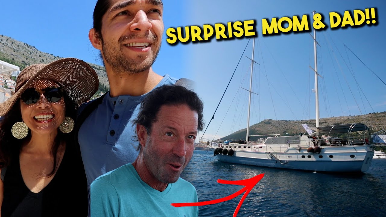 SURPRISING My Parents with a SUPER Yacht! 🇭🇷 (Croatian Vacation)