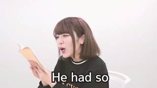 Terakawa Aimi practices her English! [Potastic Fansubs]