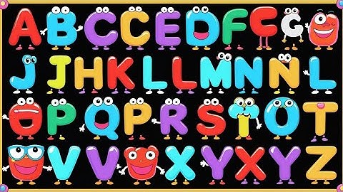 Fun ABC Alphabet Song for Kids | Learn 3D Letters with Colourful Sensory Visuals