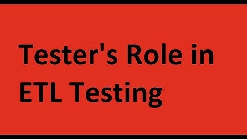 What is the Tester