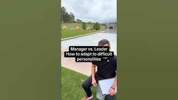 How to adapt to difficult personalities like a leader not a manager 🔥🙌🏻 #management #leadershipskill