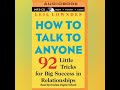 How to talk to anyone by leil lowndes  full english audiobook