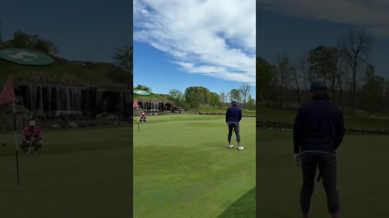 Eagle on the par-5 fifth at Mystic Rock