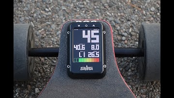 DAVEGA X: Display for electric skateboards