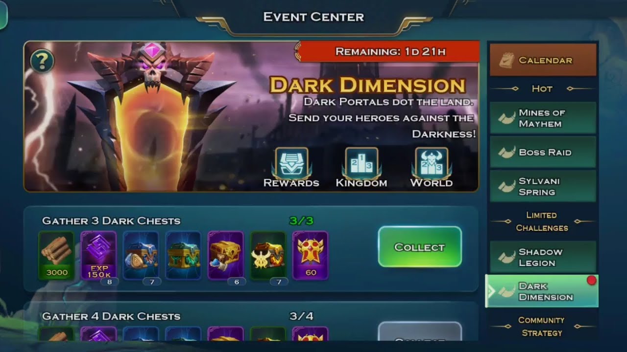 art of conquest : Dark dimention : 8 sec with hero lvl 40 🔥: 