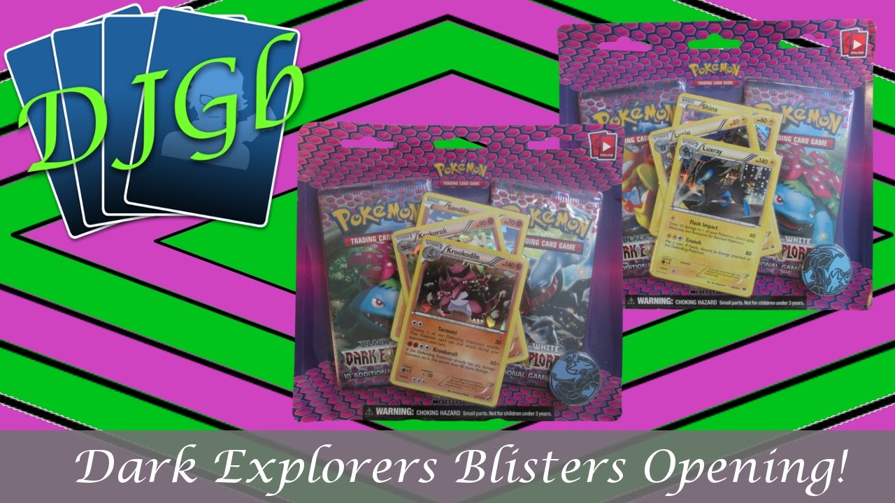 Dark Explorers Blister Opening - Pokémon TCG!
