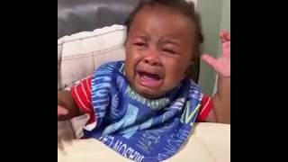 Download Lagu Baby starts crying when he sees his father with shaved head MP3