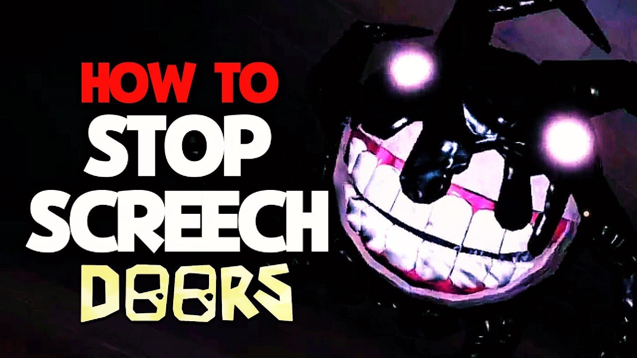 How To Easily BEAT SCREECH In DOORS ROBLOX YouTube 